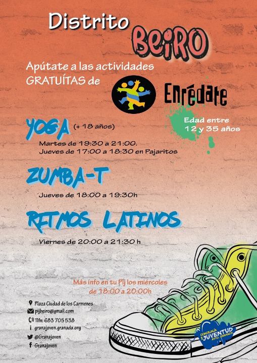 &copy;Ayto.Granada: Enredate: Actividades Enr�date